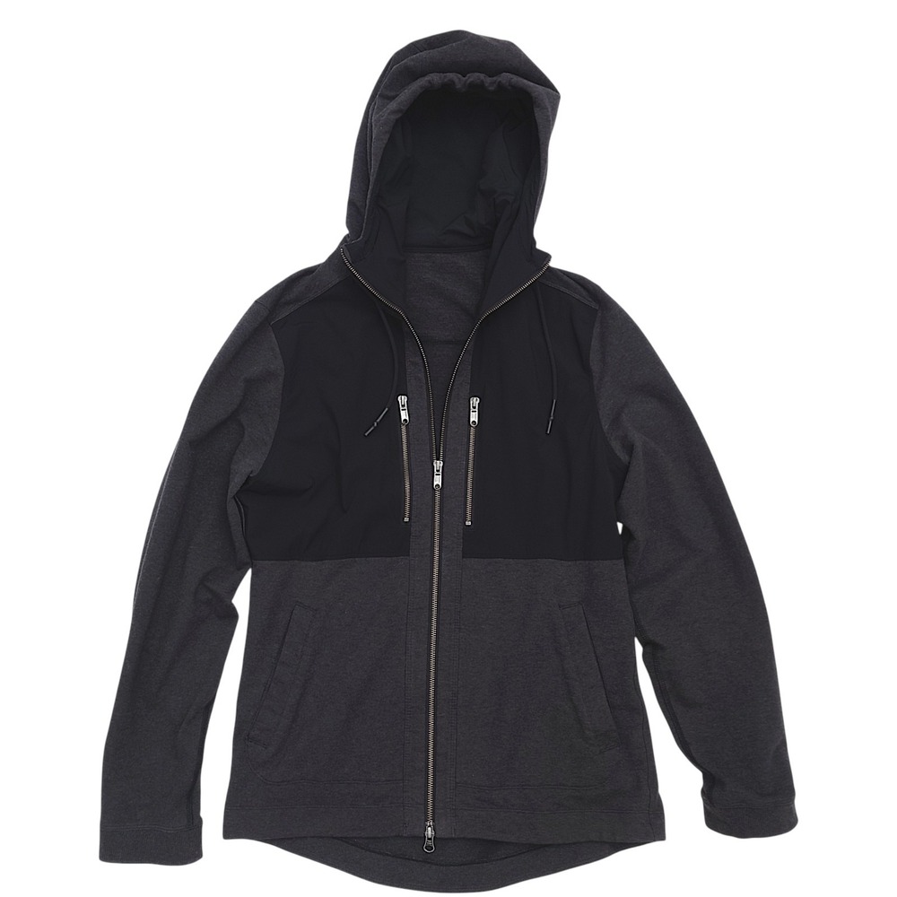 Lululemon Dispatch Hoodie Mens Medium M Gray Sweatshirt Jacket LM4191S